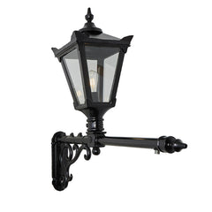 Tunstall 1Lt Outdoor Wall Lamp - Cast Iron