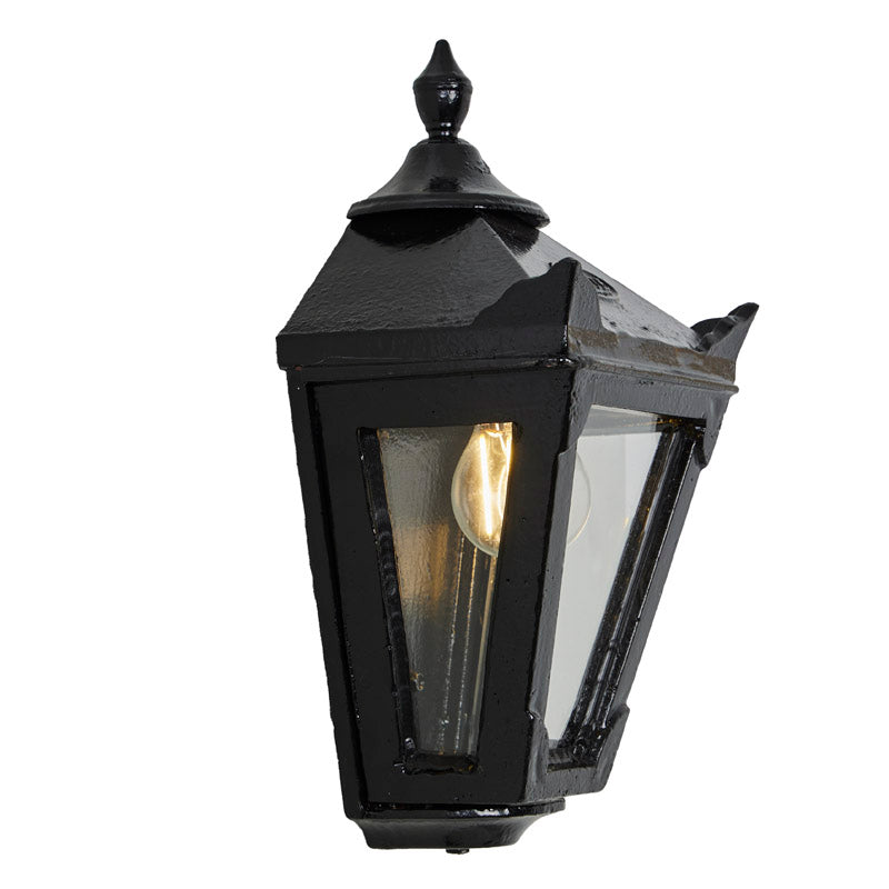 Hawksburn 1Lt Outdoor Wall Lamp - Cast Iron