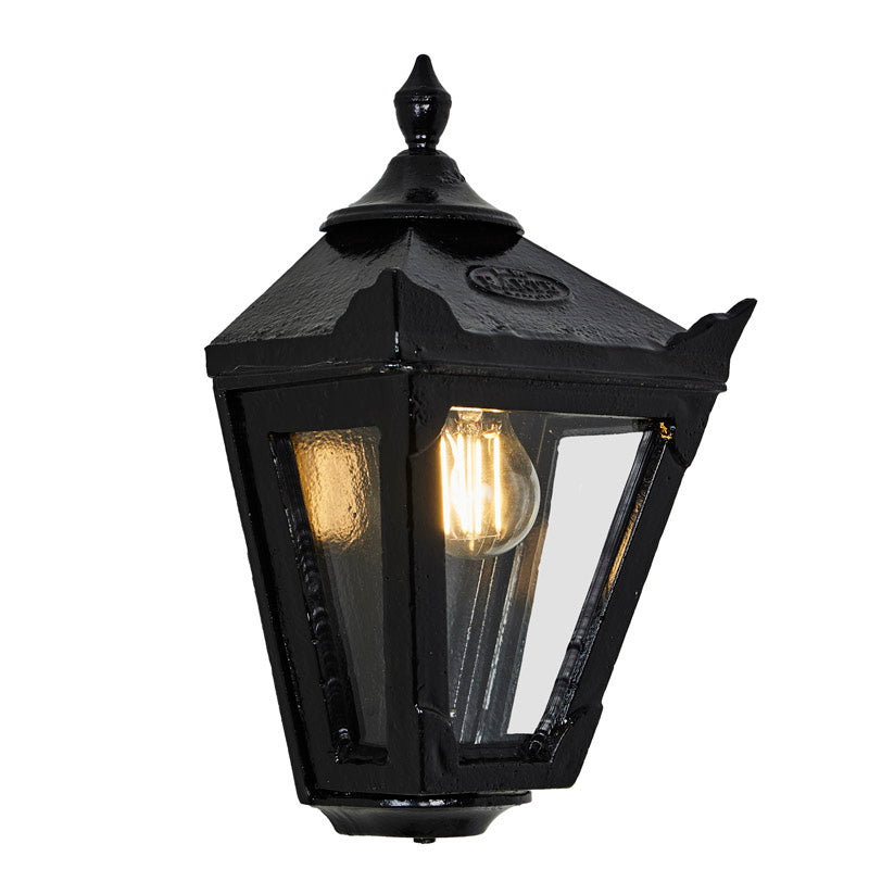Hawksburn 1Lt Outdoor Wall Lamp - Cast Iron