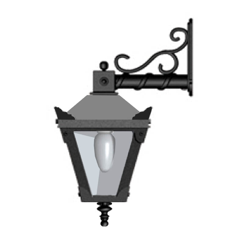 Alphington 1Lt Outdoor Wall Lamp - Cast Iron