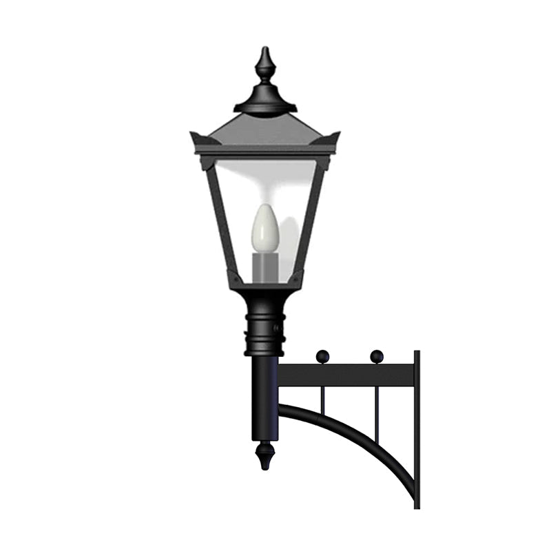 Beaconsfield 1Lt Outdoor Wall Lamp - Cast Iron