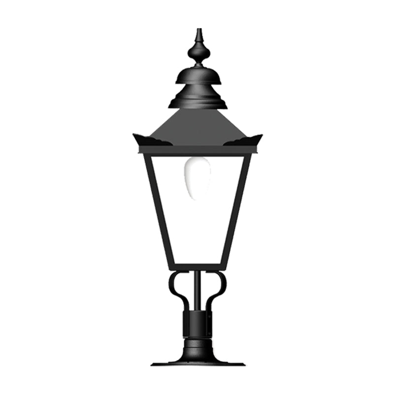 Camberwell 1Lt Flat Pier Lamp - Cast Iron