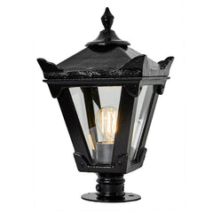Gembrook 1Lt Flat Pier Lamp - Cast Iron