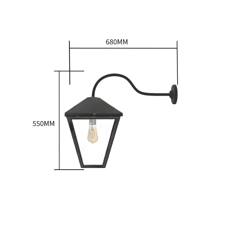 Dromone Outdoor Wall Light - Cast Iron