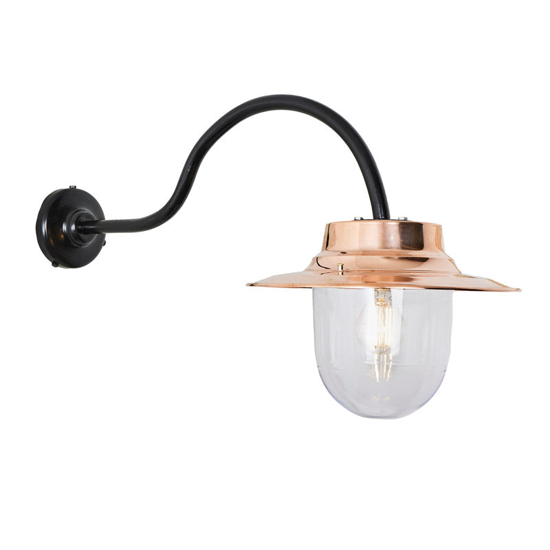 Digby Outdoor Wall Light - Cast Iron/Copper
