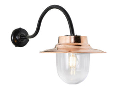 Digby Outdoor Wall Light - Cast Iron/Copper