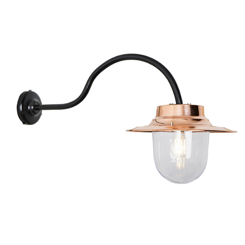 Digby Outdoor Wall Light - Cast Iron/Copper