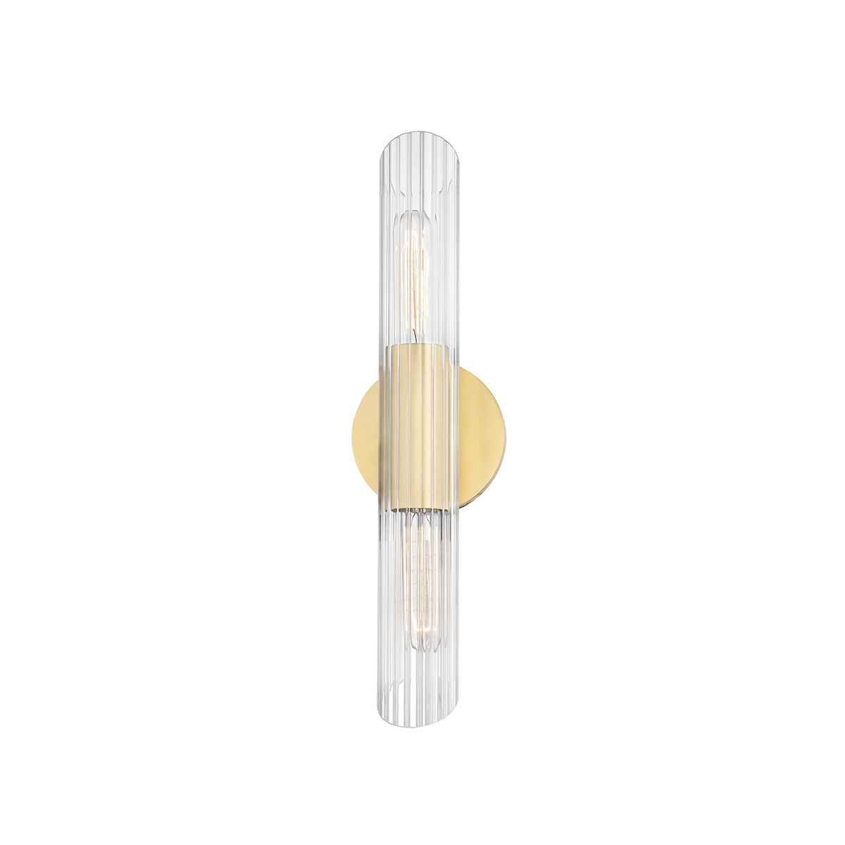 Cecily Wall Sconce- Aged Brass/ Nickel