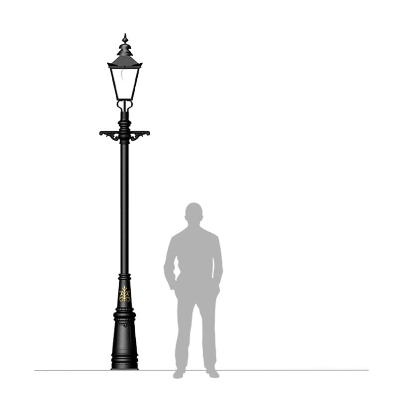 Clarinda 3.5m Lamp Post - Cast Iron