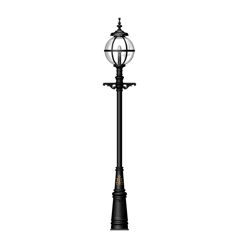 Granya 1Lt Post Lamp - Cast Iron