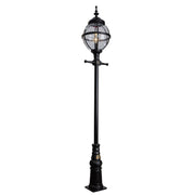 Litchfield 1Lt Post Lamp - Cast Iron