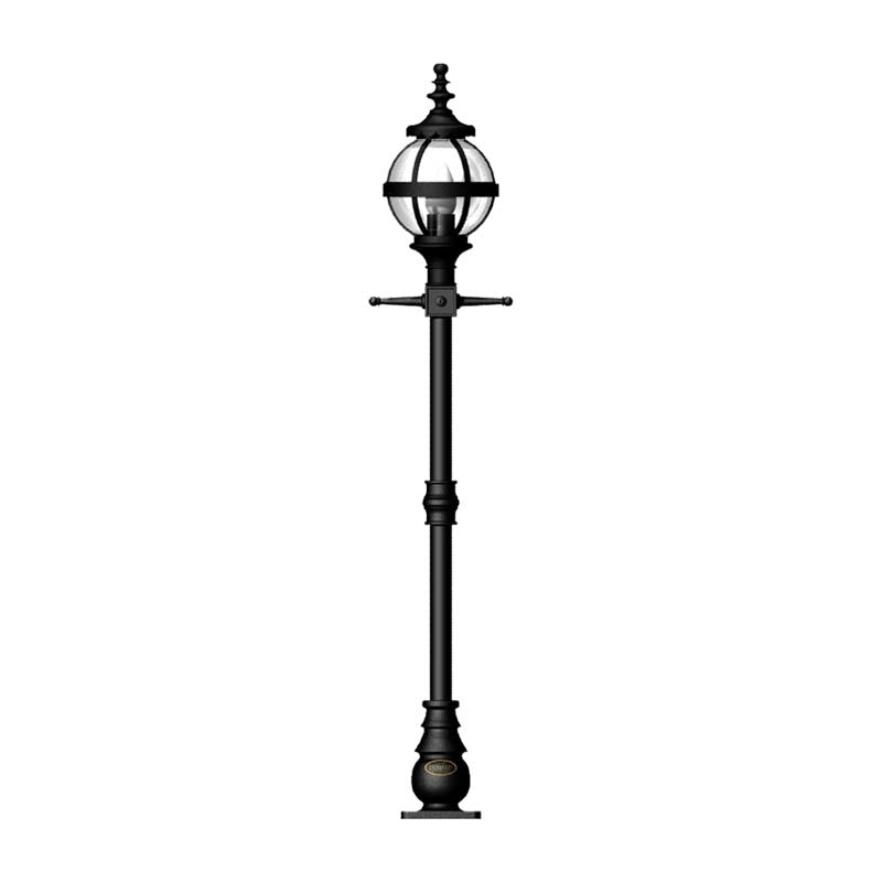 Doncaster 1Lt Cast Iron Lamp Post - Small/Large