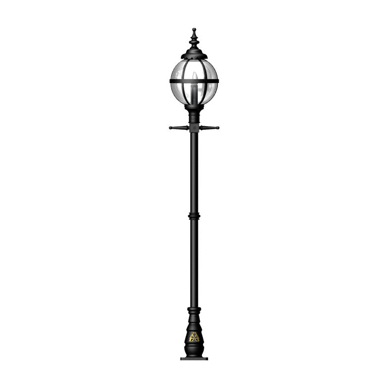 Doncaster 1Lt Cast Iron Lamp Post - Small/Large