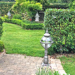 Skylark 1Lt Pedestal Light - Cast Iron