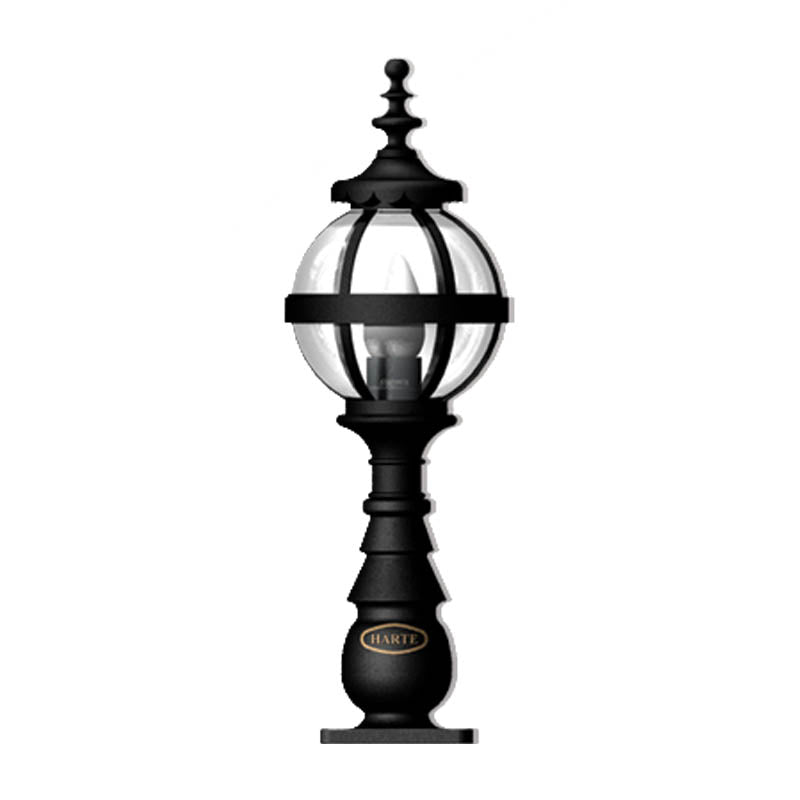 Bellfield 1Lt Small/Large Pedestal Light - Cast Iron