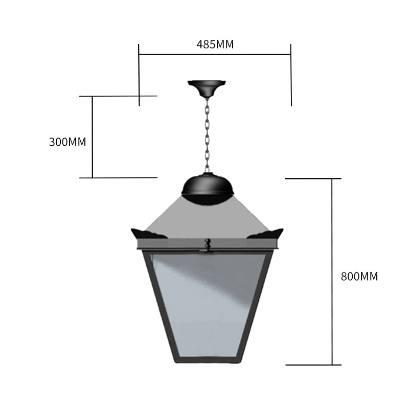 Heywood Outdoor Lantern - Cast Iron