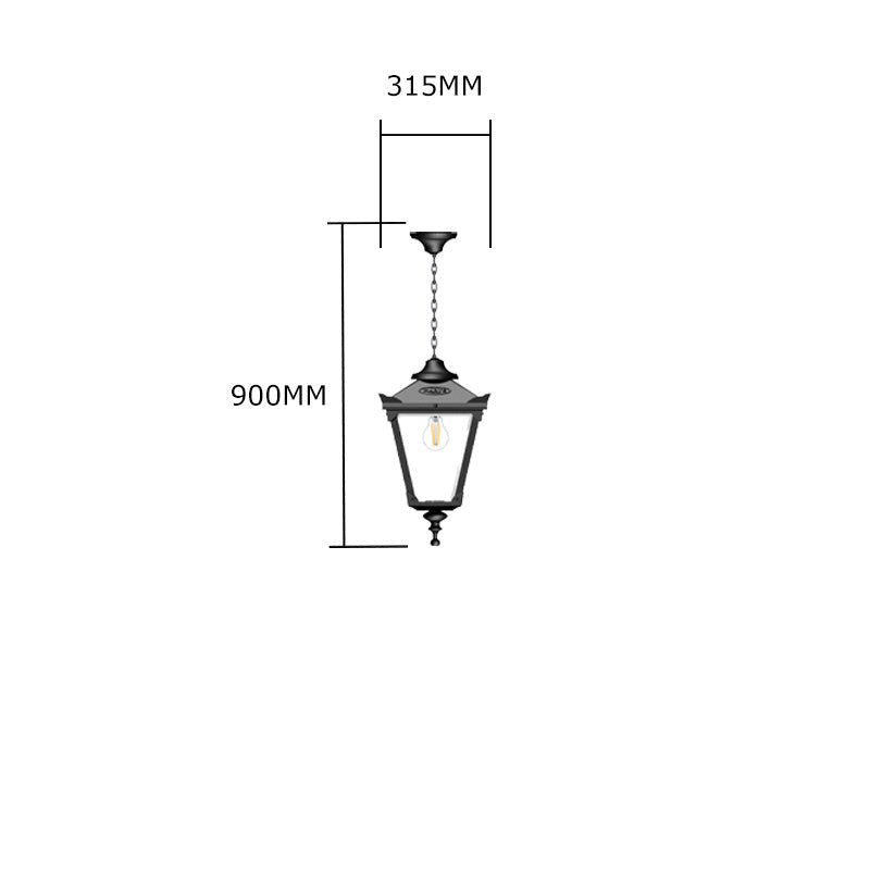 Kennington Outdoor Lantern - Cast Iron