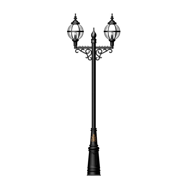 Springvale 2/3Lt Lamp Post - Cast Iron