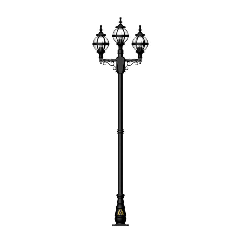 Stoneyford 2/3Lt Lamp Post - Cast Iron