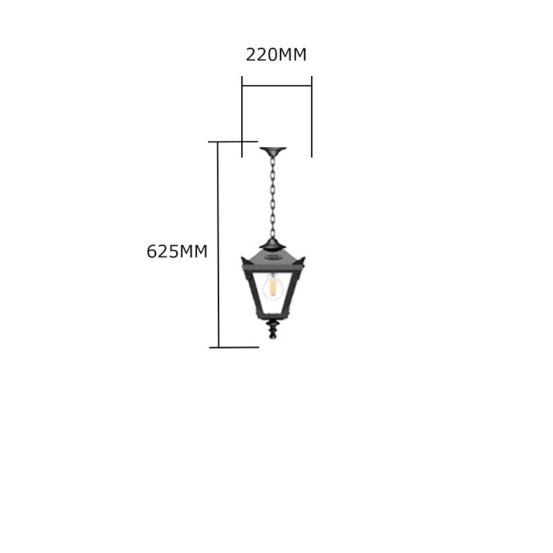 Kennington Outdoor Lantern - Cast Iron