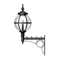 Knoxfield 1Lt Wall Lamp - Cast Iron
