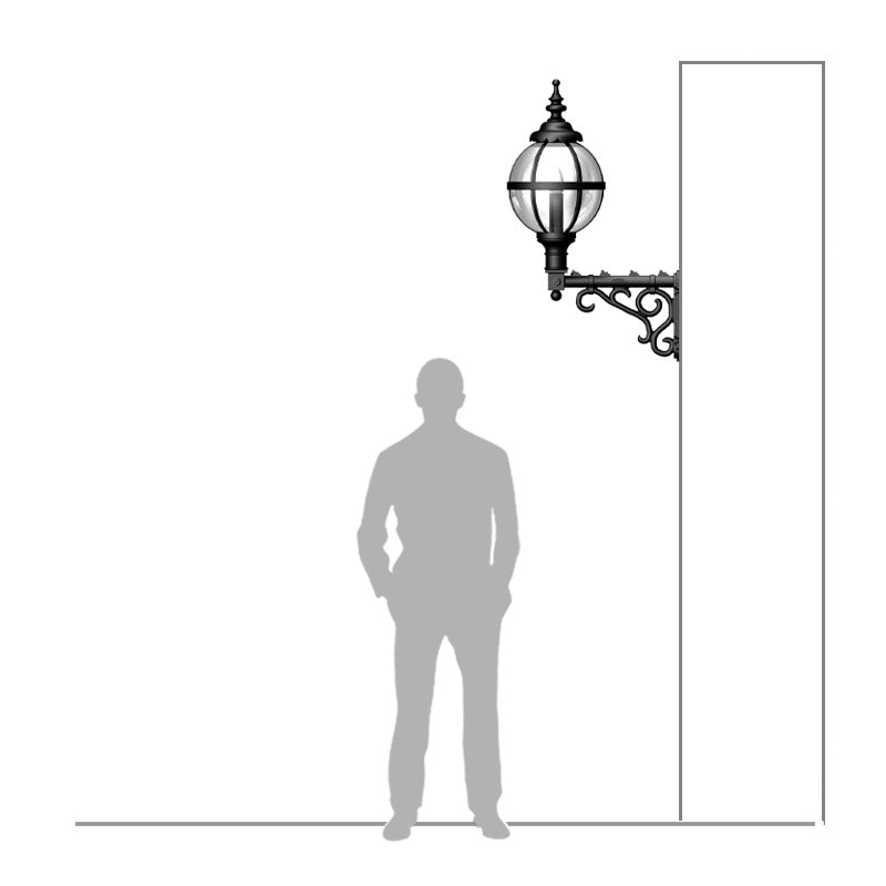 Knowsley 1Lt Wall Lamp - Cast Iron