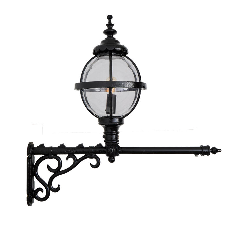 Hazelwood 1Lt Wall Lamp - Cast Iron