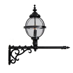 Hazelwood 1Lt Wall Lamp - Cast Iron