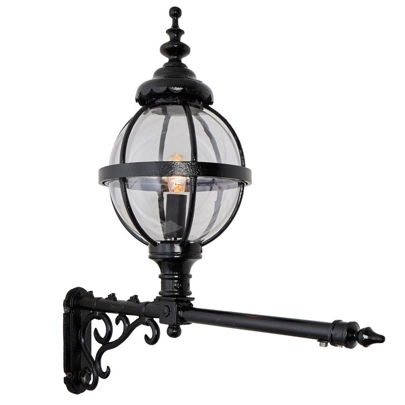 Hazelwood 1Lt Wall Lamp - Cast Iron