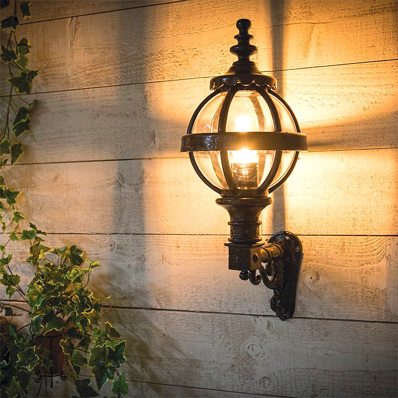 Jericho 1Lt Wall Lamp - Cast Iron