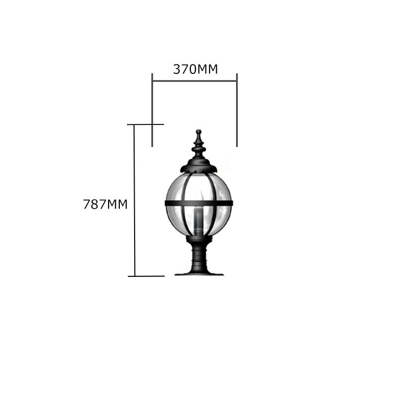 Flemington Small/Large Pier Light - Cast Iron