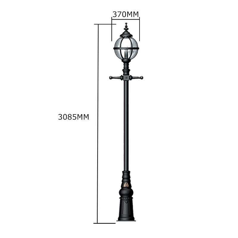 Lancefield 1Lt Lamp Post - Cast Iron