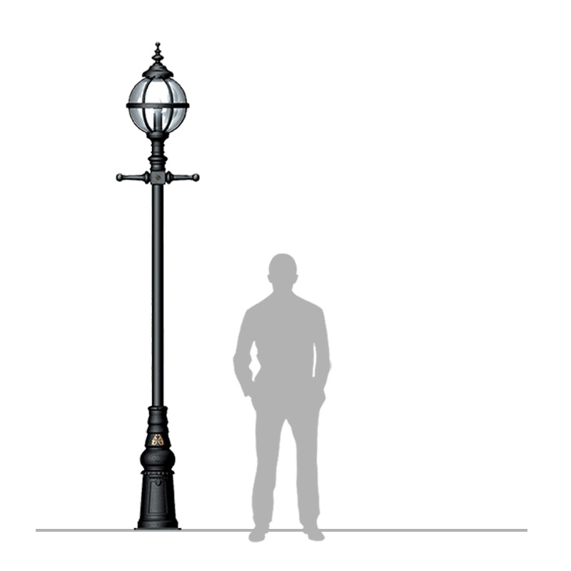 Lancefield 1Lt Lamp Post - Cast Iron