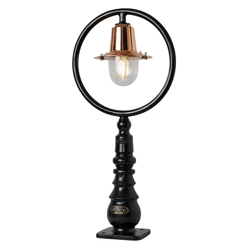 Station Master 1Lt Bollard  - Cast Iron/Copper