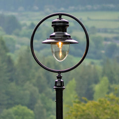 Bairnsdale 1Lt Lamp Post - Cast Iron/Copper