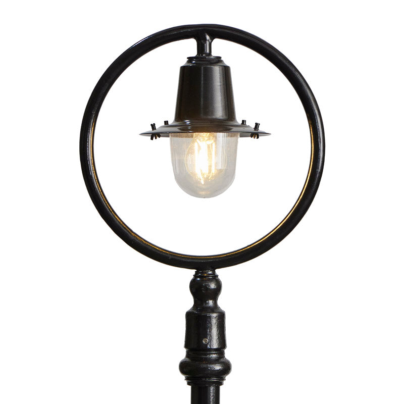 Station Master 1Lt Lamp Post - Cast Iron/Copper