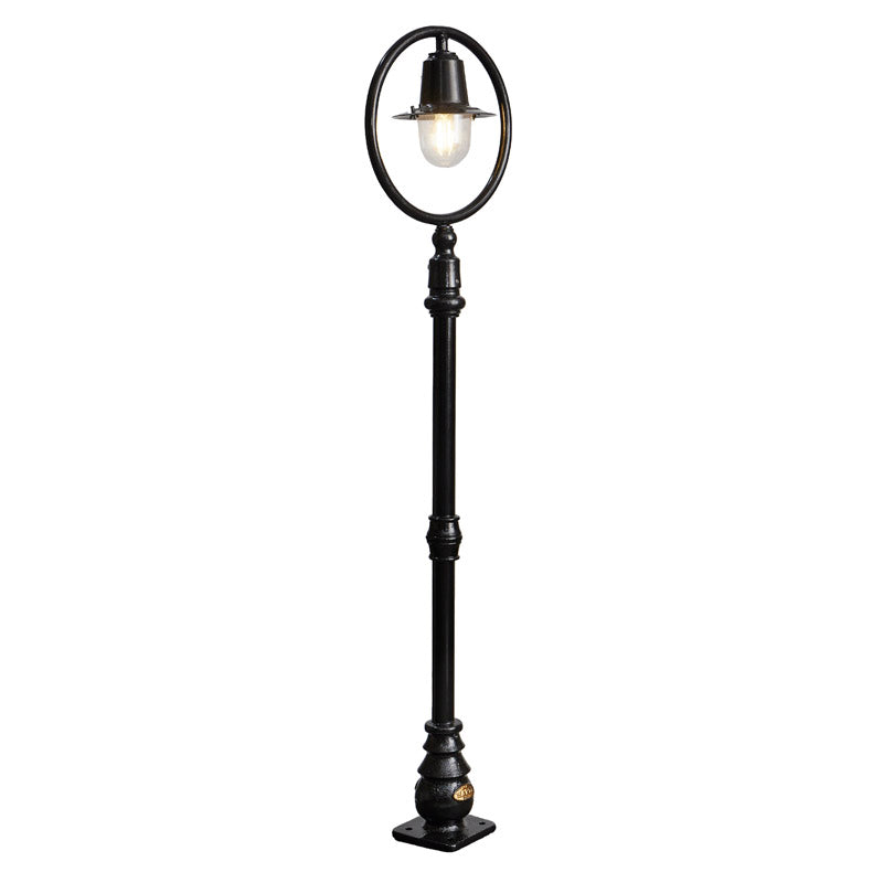 Station Master 1Lt Lamp Post - Cast Iron/Copper