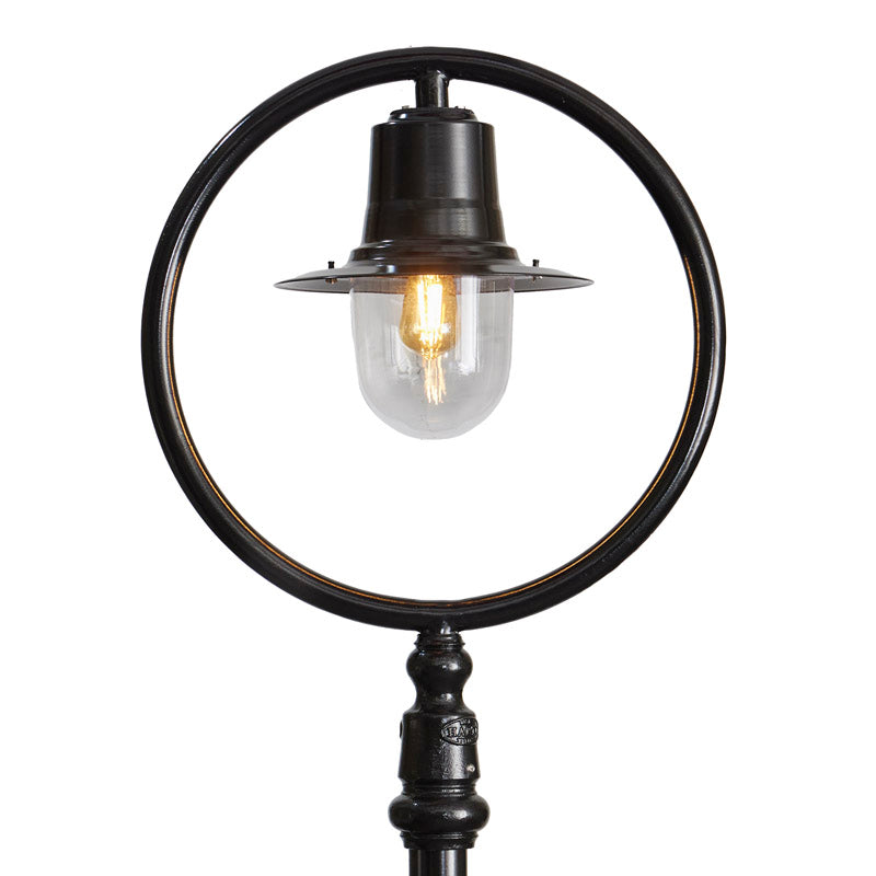 Station Master 1Lt Lamp Post - Cast Iron/Copper