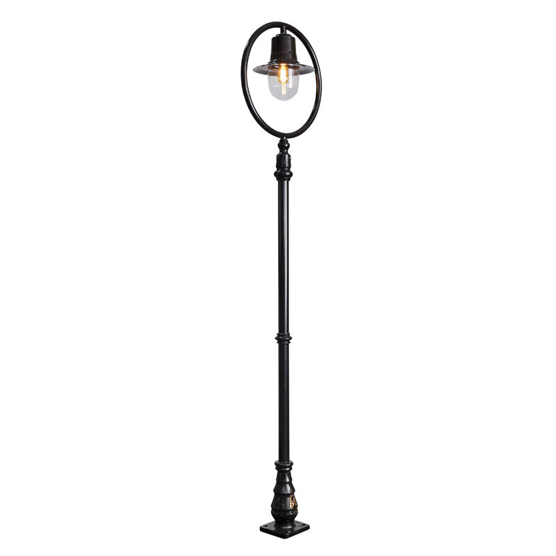 Station Master 1Lt Lamp Post - Cast Iron/Copper