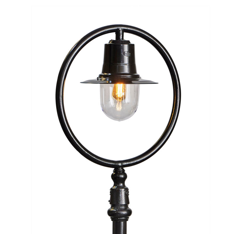 Station Master 1Lt Lamp Post - Cast Iron/Copper