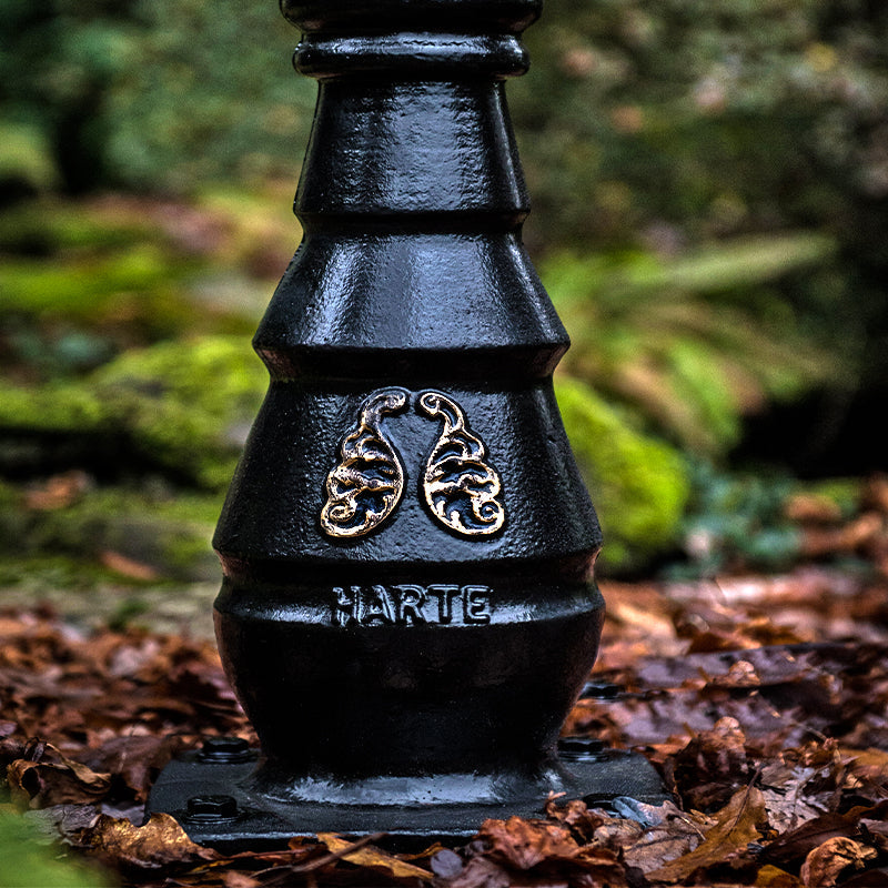 Station Master 1Lt Lamp Post - Cast Iron/Copper
