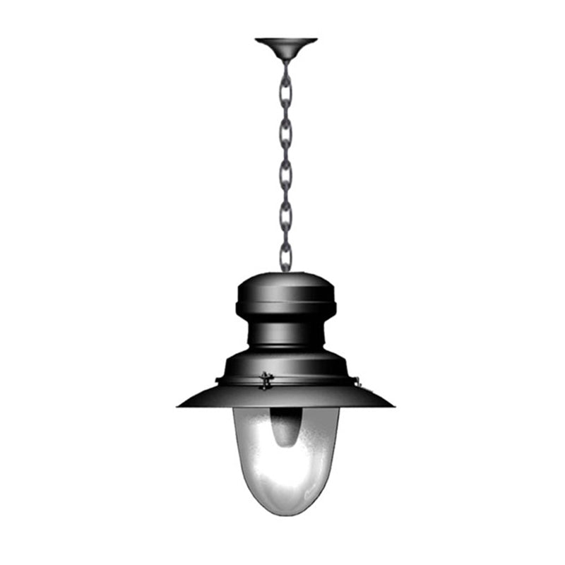 Pilgrim 1Lt Outdoor Pendant - Cast Iron