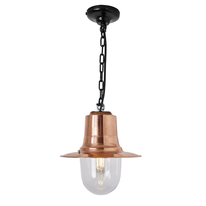 Avonshire 1Lt Outdoor Pendant - Cast Iron/Copper