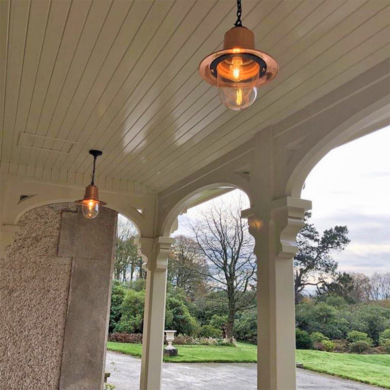 Avonshire 1Lt Outdoor Pendant - Cast Iron/Copper
