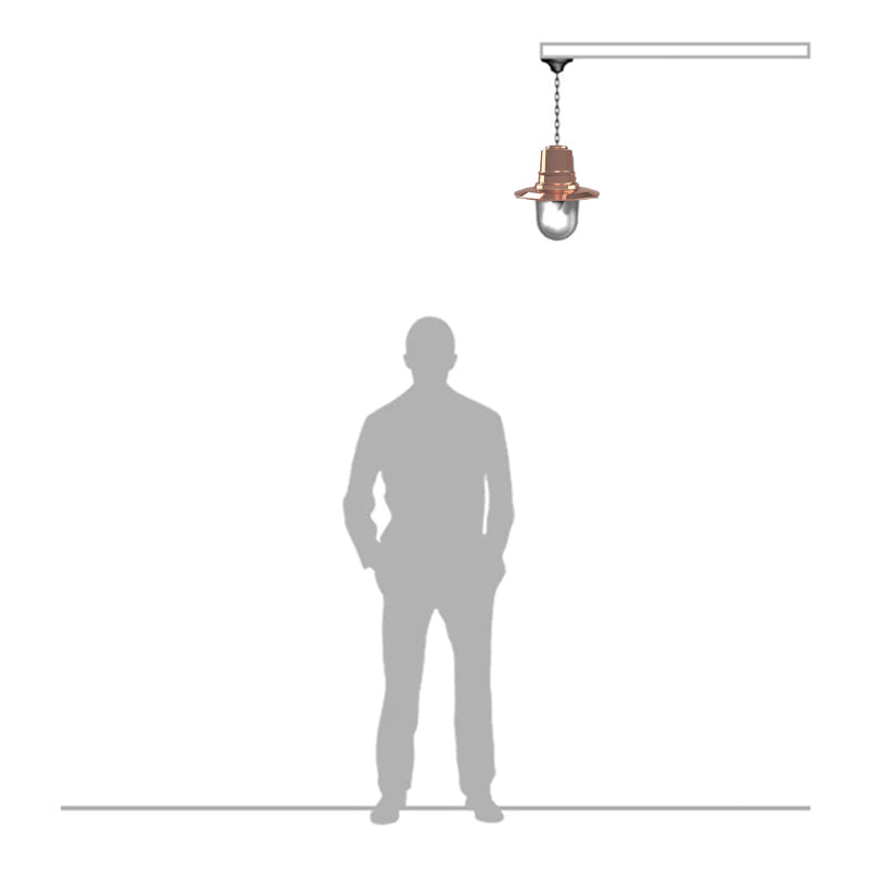 Avonshire 1Lt Outdoor Pendant - Cast Iron/Copper