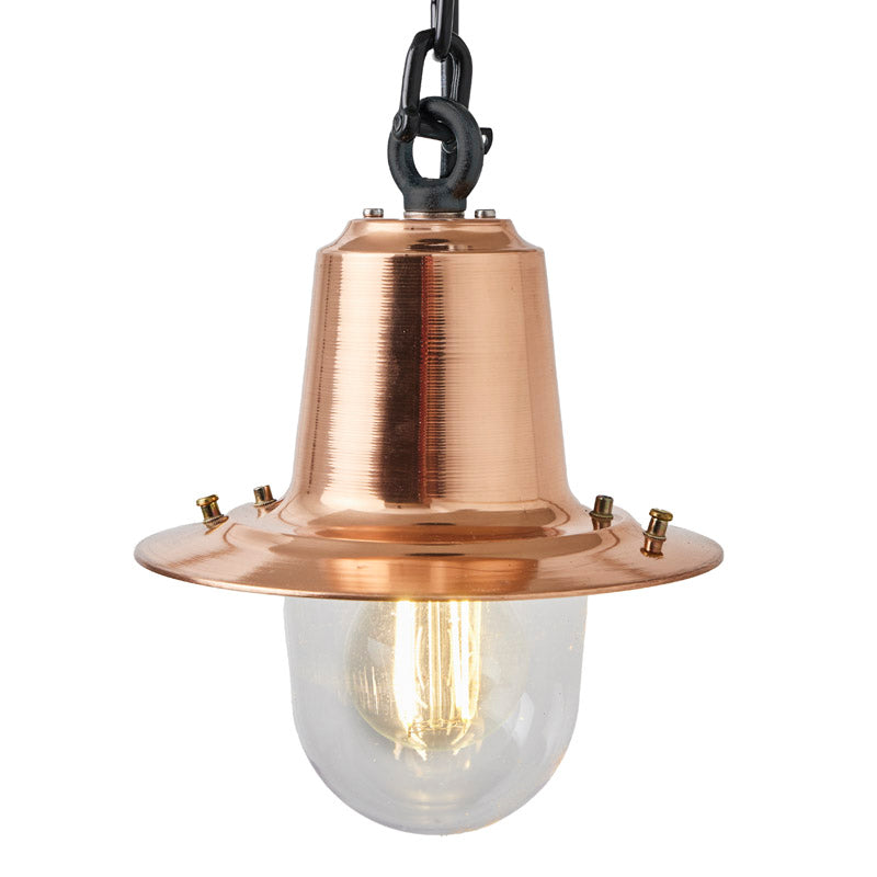 Avonshire 1Lt Outdoor Pendant - Cast Iron/Copper