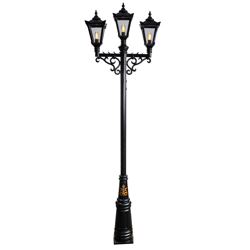 Killarney 2/3Lt Lamp Pole - Cast Iron
