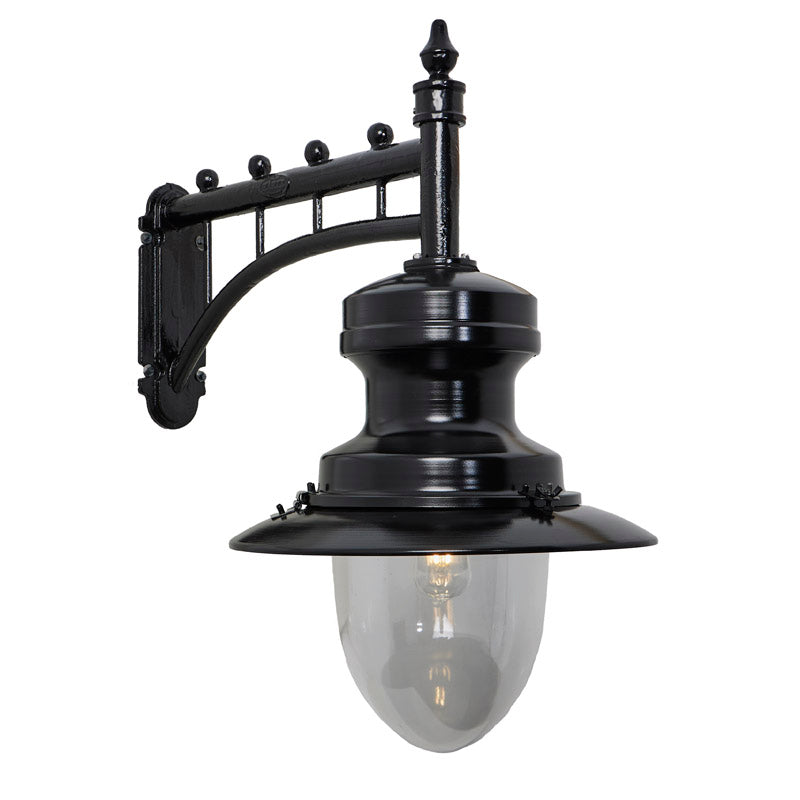 Pilgrim 1Lt Outdoor Wall Light - Copper