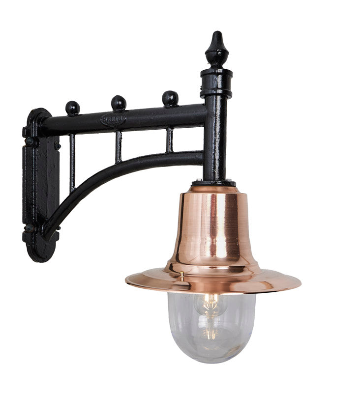 Avonshire 1Lt Outdoor Wall Light - Copper