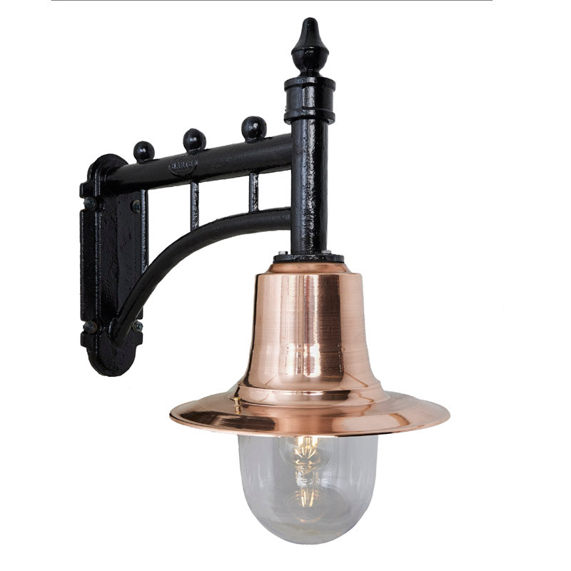 Avonshire 1Lt Outdoor Wall Light - Copper